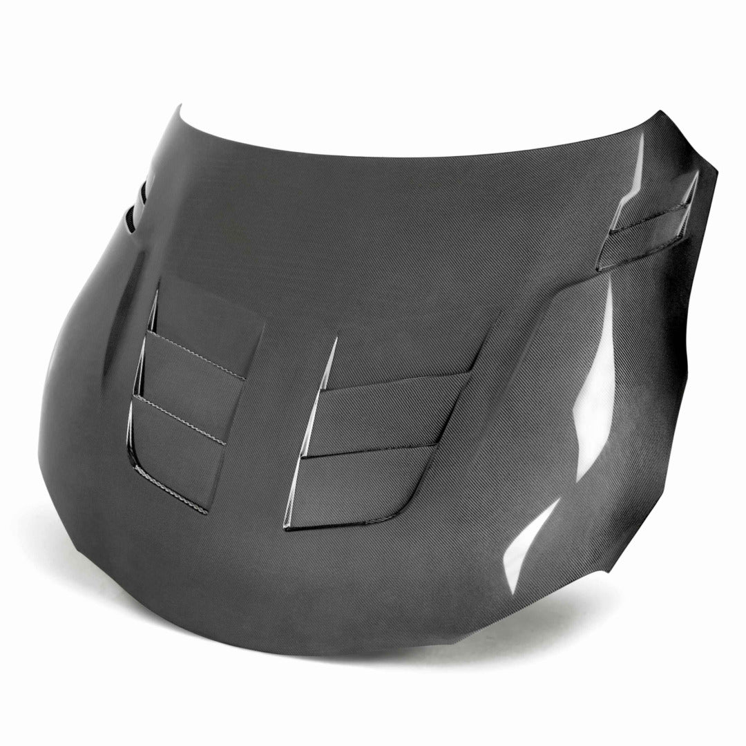 Vented Carbon Fiber Front Hood – Toyota GR Supra A90 / A91 (2020–2024) - Exotics Carbon Design