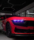 Archaic Colorful DRL Front Light with RGB Animation – Ford Mustang 2024+ - Exotics Carbon Design