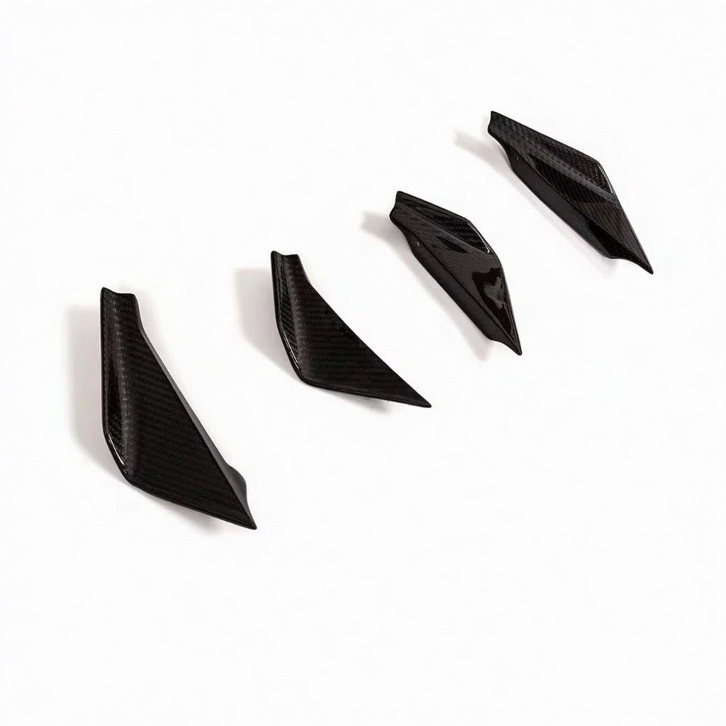 Aston Martin DB11 Carbon Fiber Front Canards - Exotics Carbon Design