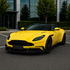 Aston Martin DB11 Carbon Fiber Front Double Diffuser & Rear Diffuser Set - Exotics Carbon Design