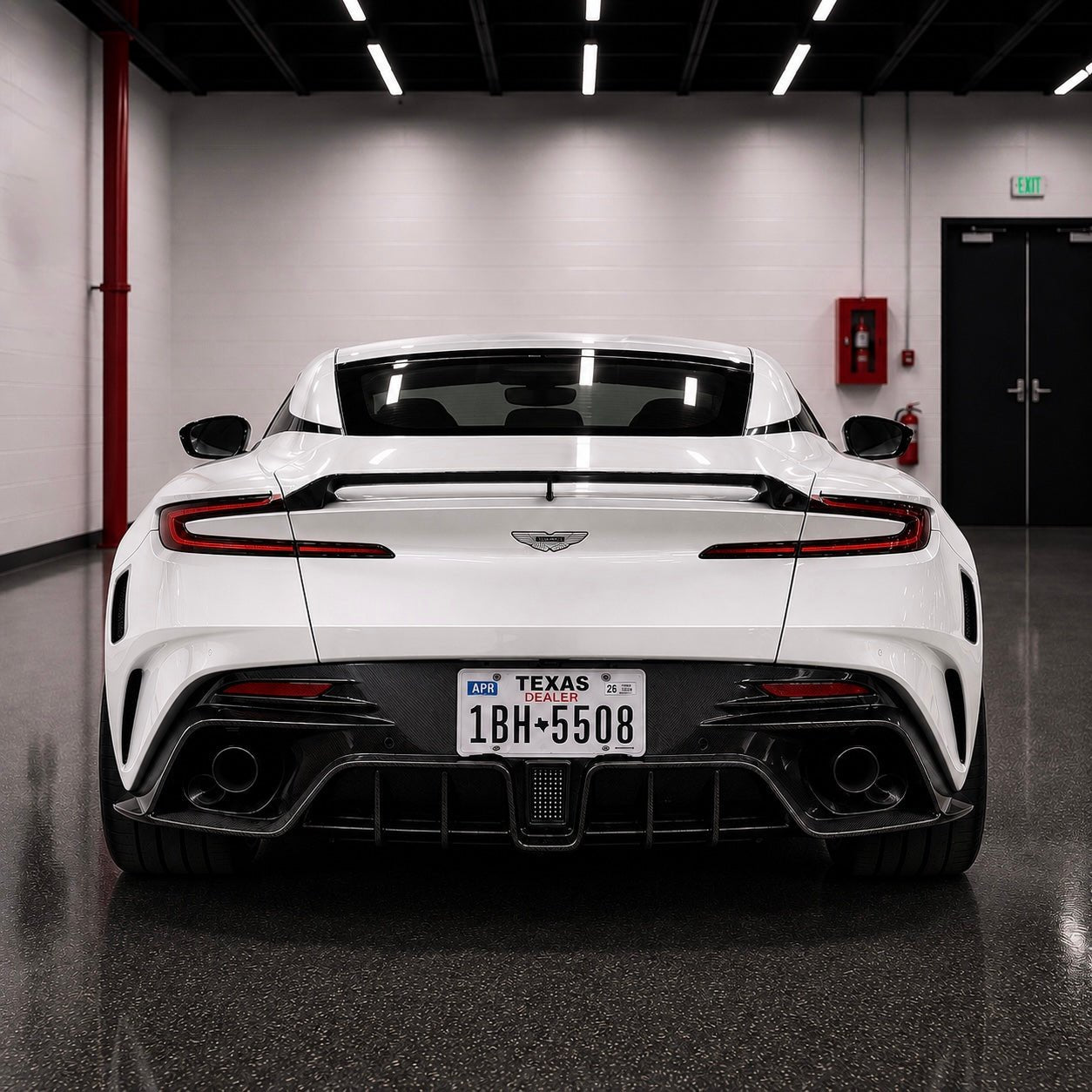 Aston Martin DB11 MSY Style Carbon Fiber Rear Diffuser - Exotics Carbon Design