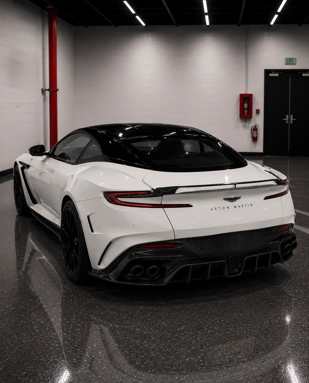 Aston Martin DB11 MSY Style Carbon Fiber Rear Diffuser - Exotics Carbon Design