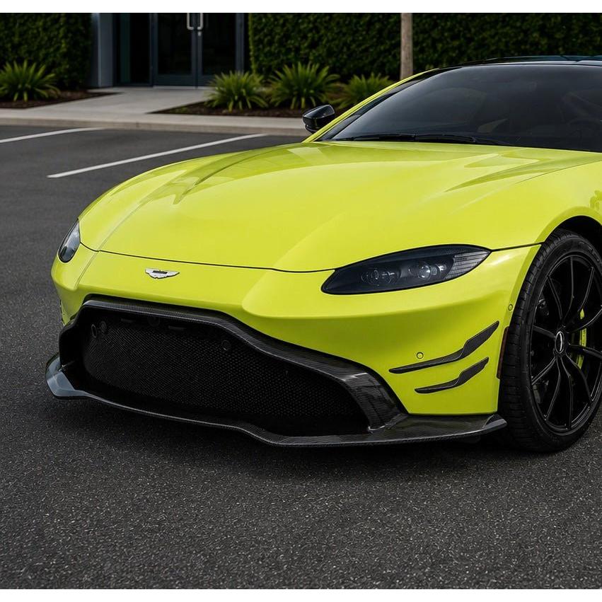 Aston Martin Vantage Carbon Fiber Front Diffuser - Exotics Carbon Design