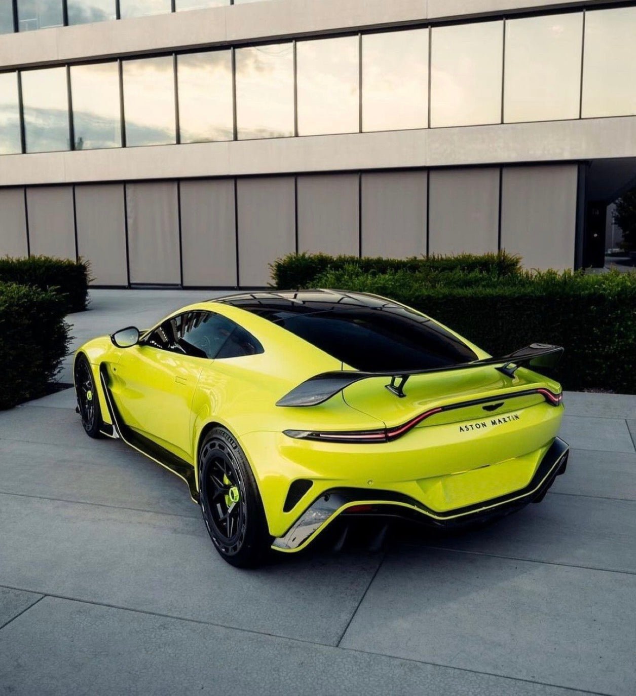 Aston Martin Vantage Carbon Fiber Trunk Wing - Exotics Carbon Design