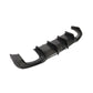 Audi A3 S Line – K Style Carbon Fiber Rear Diffuser - Exotics Carbon Design