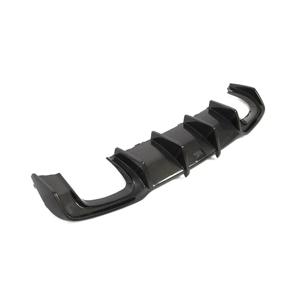 Audi A3 S Line – K Style Carbon Fiber Rear Diffuser - Exotics Carbon Design