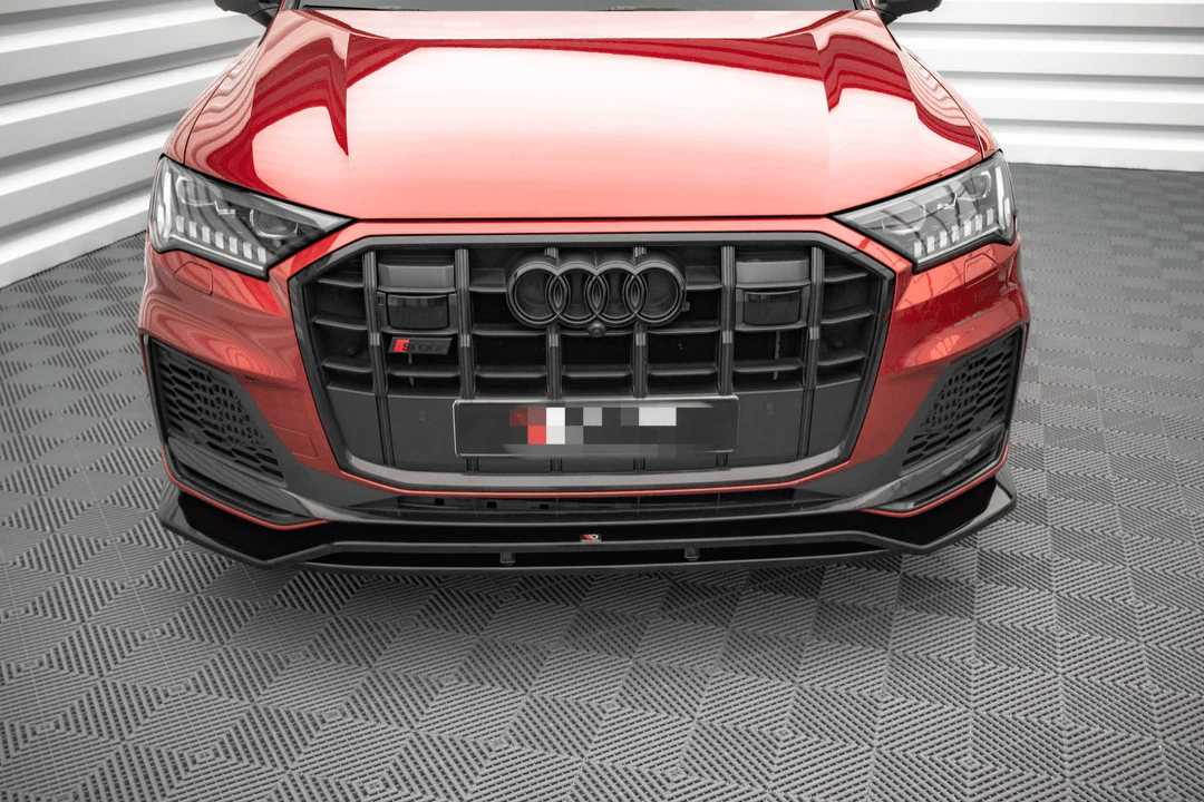 Audi Q7 – MX Style Gloss Black Front Splitter - Exotics Carbon Design