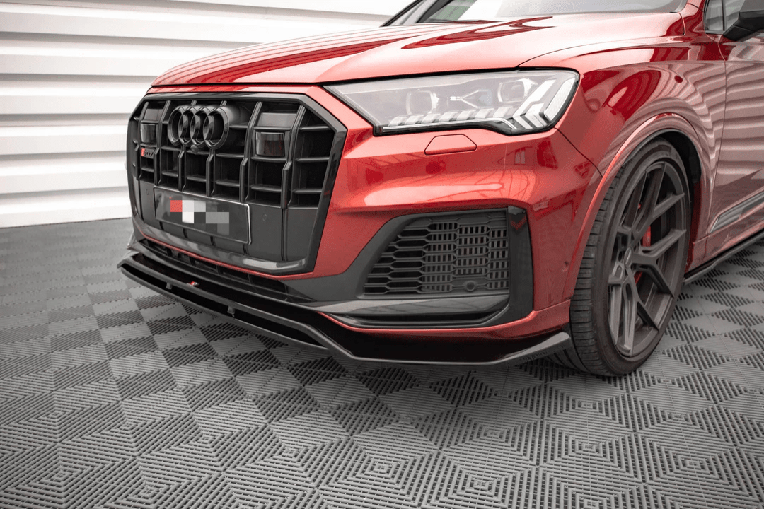 Audi Q7 – MX Style Gloss Black Front Splitter - Exotics Carbon Design