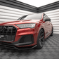 Audi Q7 – MX Style Gloss Black Front Splitter - Exotics Carbon Design