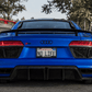 Audi R8 (2016-2019) - Racing Motorsport Style Carbon Fiber Rear Wing - Exotics Carbon Design