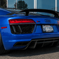 Audi R8 (2016-2019) - Racing Motorsport Style Carbon Fiber Rear Wing - Exotics Carbon Design