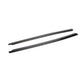 Audi R8 (2016-2019) - VSTR Style Carbon Fiber Side Skirts - Exotics Carbon Design