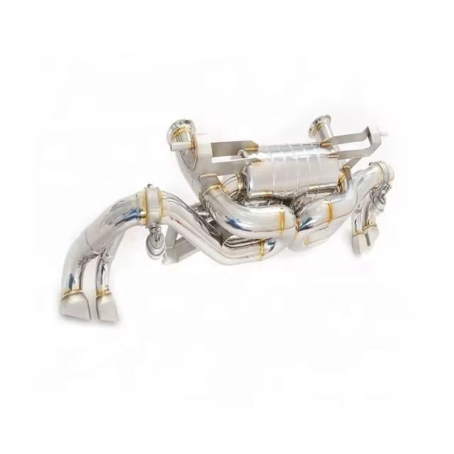Audi R8 (2017–2018) - Race Muffler System - Exotics Carbon Design