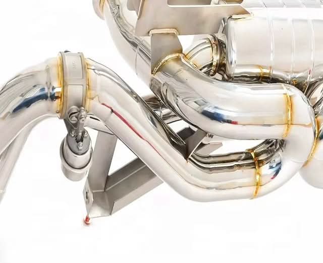 Audi R8 (2017–2018) - Race Muffler System - Exotics Carbon Design