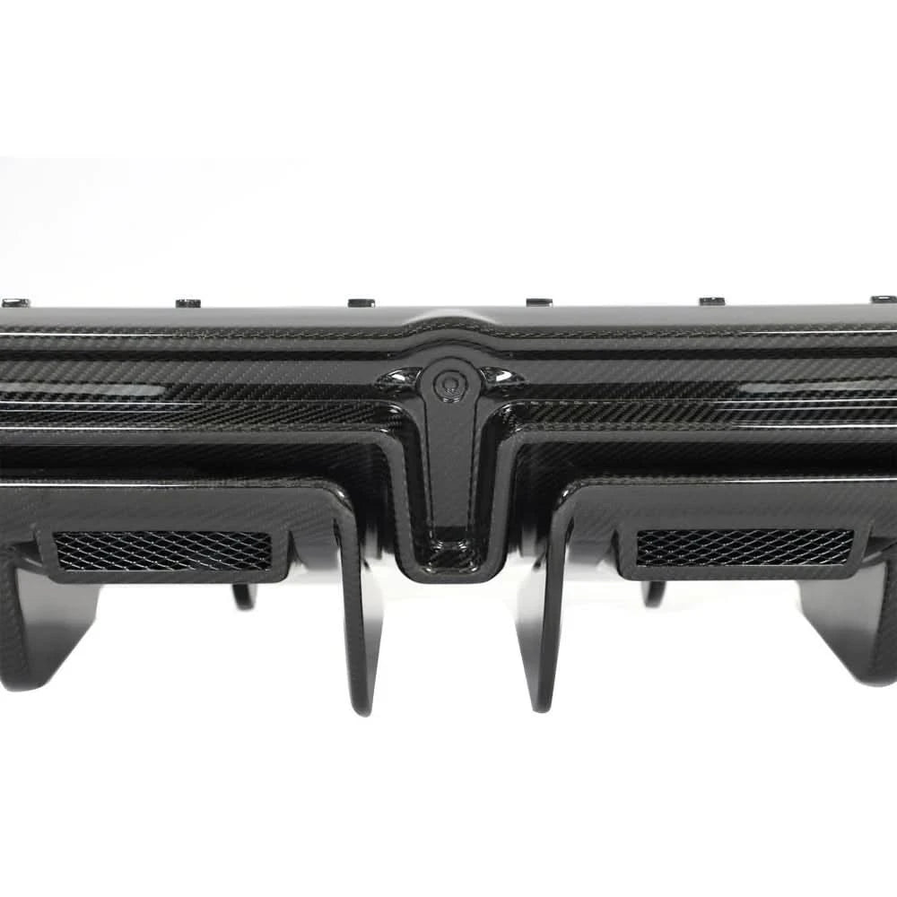 Audi R8 (2019 - 2024) Racing - Performance Style Carbon Fiber Rear Diffuser - Exotics Carbon Design