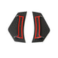Audi R8 (2021+) - Carbon Fiber Rear Bumper Canards - Exotics Carbon Design