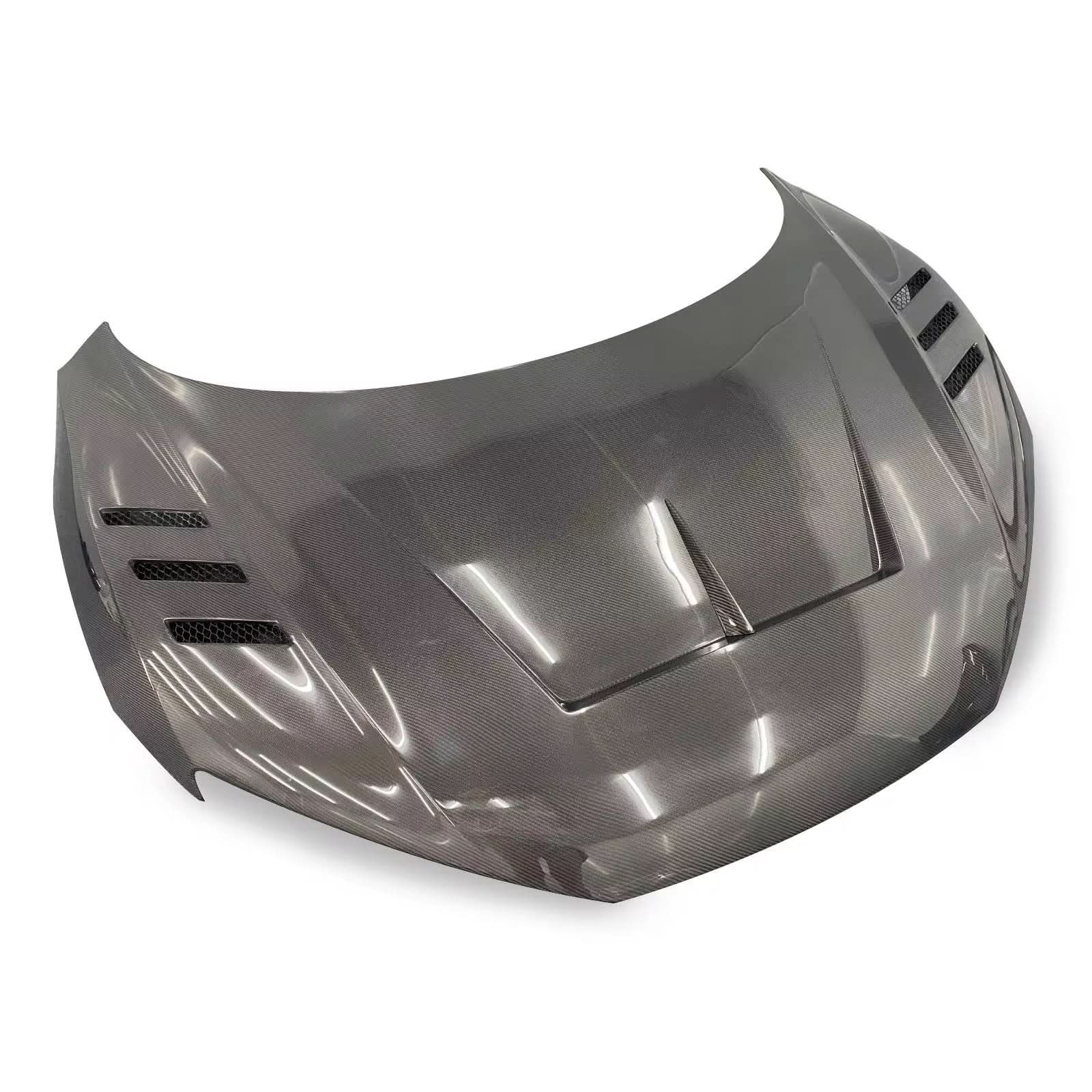 Audi R8 Gen 2 (2016-2019) - Race-Performance Style Vented Carbon Fiber Front Hood - Exotics Carbon Design