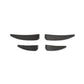 Audi R8 Gen 2 - Pre - Preg Carbon Fiber Capristo Style Front Canards - Exotics Carbon Design