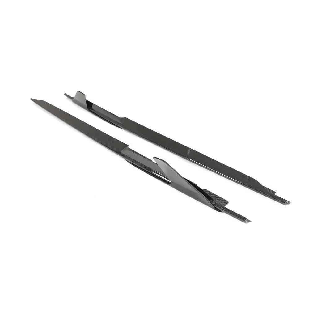 Audi R8 Gen 2 - Pre - Preg Carbon Fiber Capristo Style Side Skirts - Exotics Carbon Design