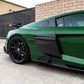 Audi R8 Gen 2 - Pre - Preg Carbon Fiber Capristo Style Side Skirts - Exotics Carbon Design