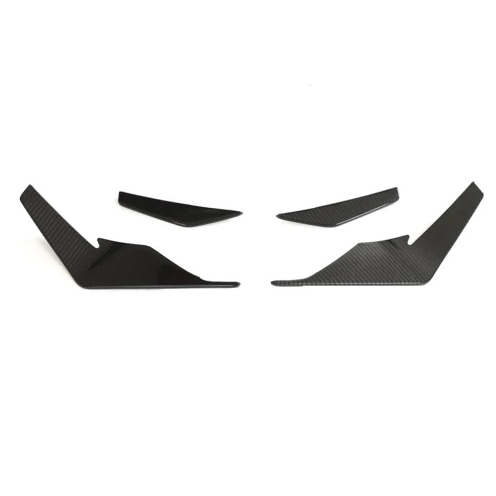 Audi R8 Gen 2 - Pre-Preg Carbon Fiber GT Style Front Canards - Exotics Carbon Design