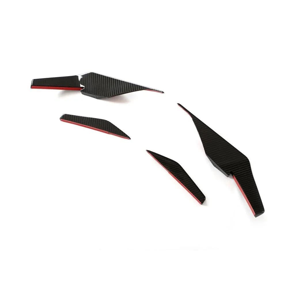 Audi R8 Gen 2 - Pre-Preg Carbon Fiber GT Style Front Canards - Exotics Carbon Design