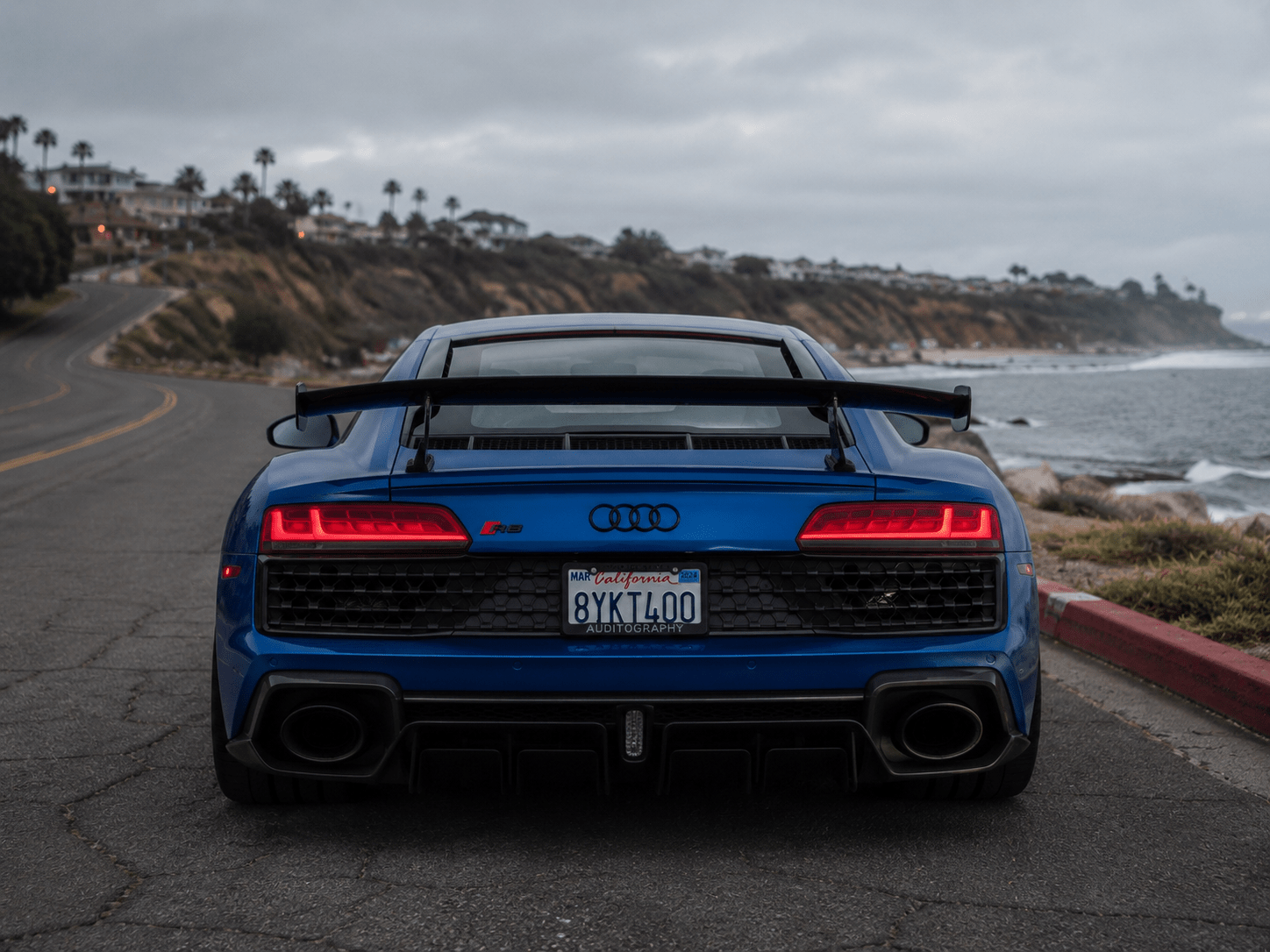 Audi R8 Gen 3 (2020+) - GT4 Style Carbon Fiber Full Body Kit - Exotics Carbon Design