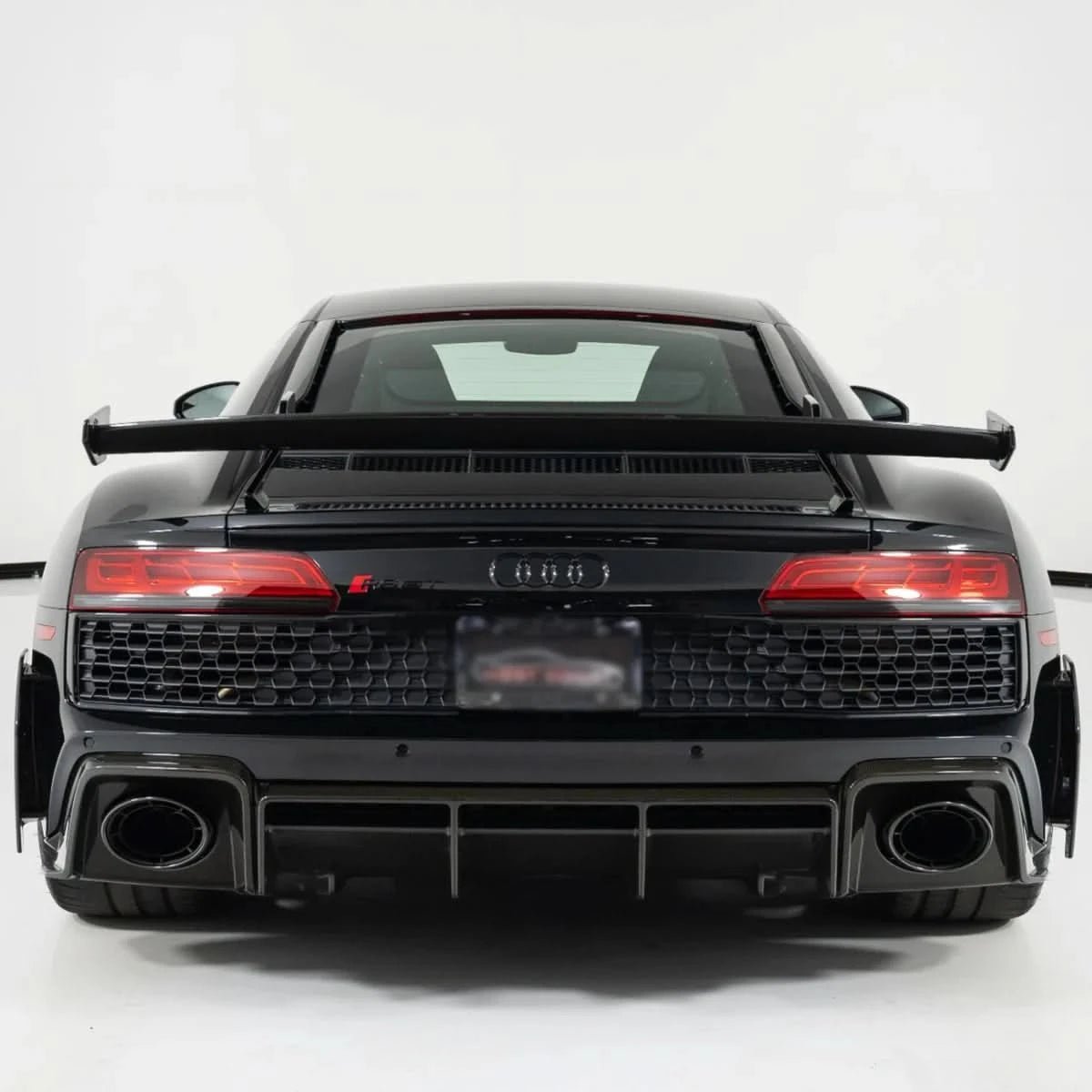 Audi Race - Performance Style Carbon Fiber Rear Wing – Audi R8 Gen 2 (2016–2019) - Exotics Carbon Design