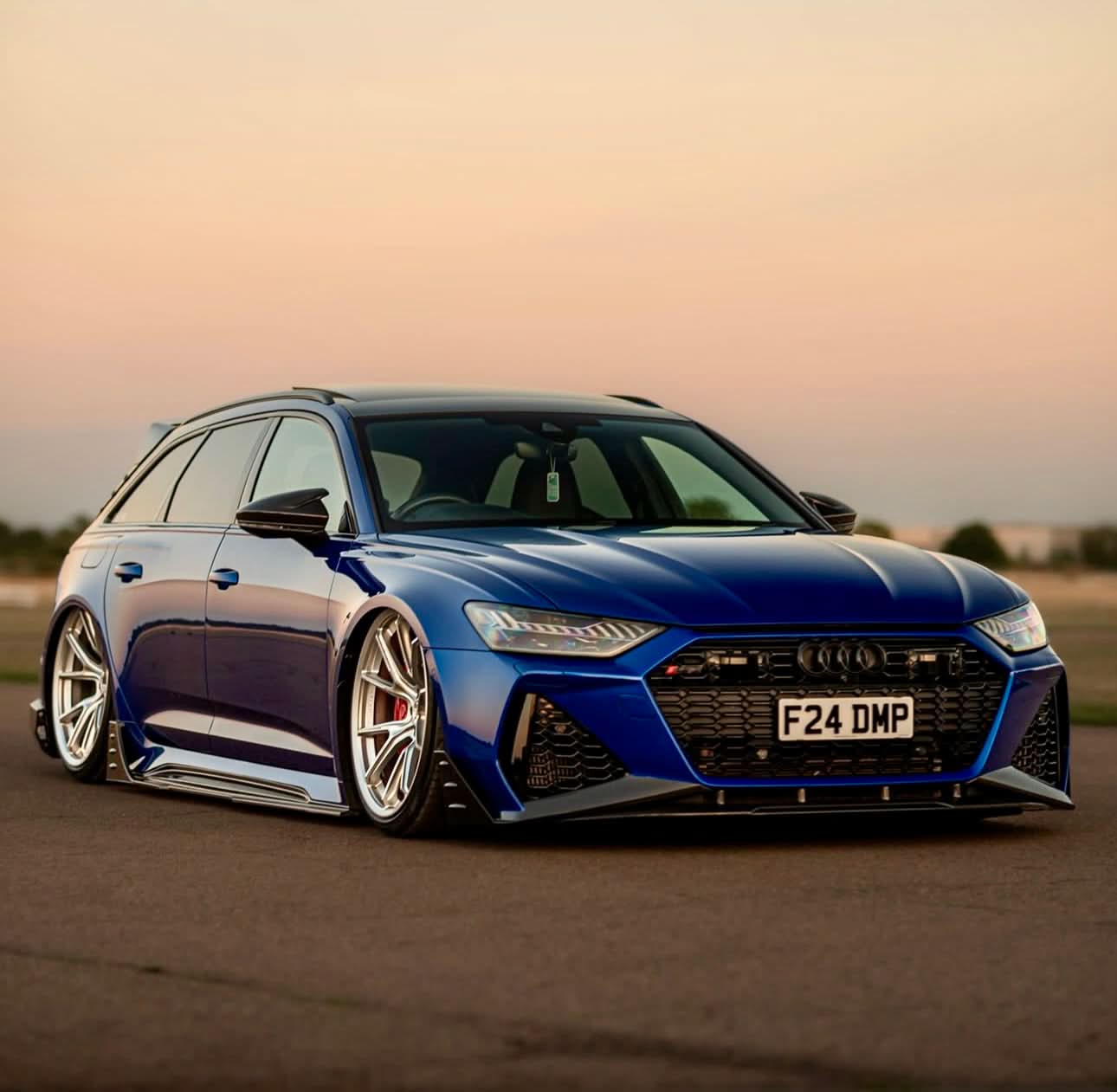 Audi RS6 C8 Avant (2020-2024) - Full Carbon Fiber Aero Kit - Exotics Carbon Design