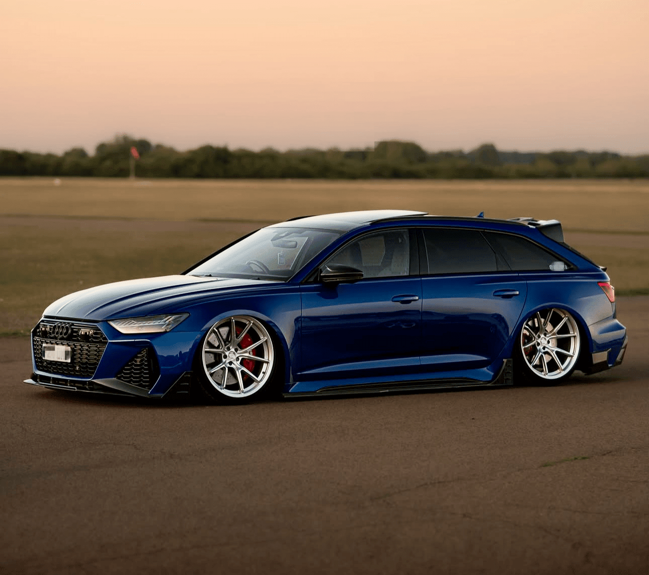 Audi RS6 C8 Avant (2020-2024) - Full Carbon Fiber Aero Kit - Exotics Carbon Design