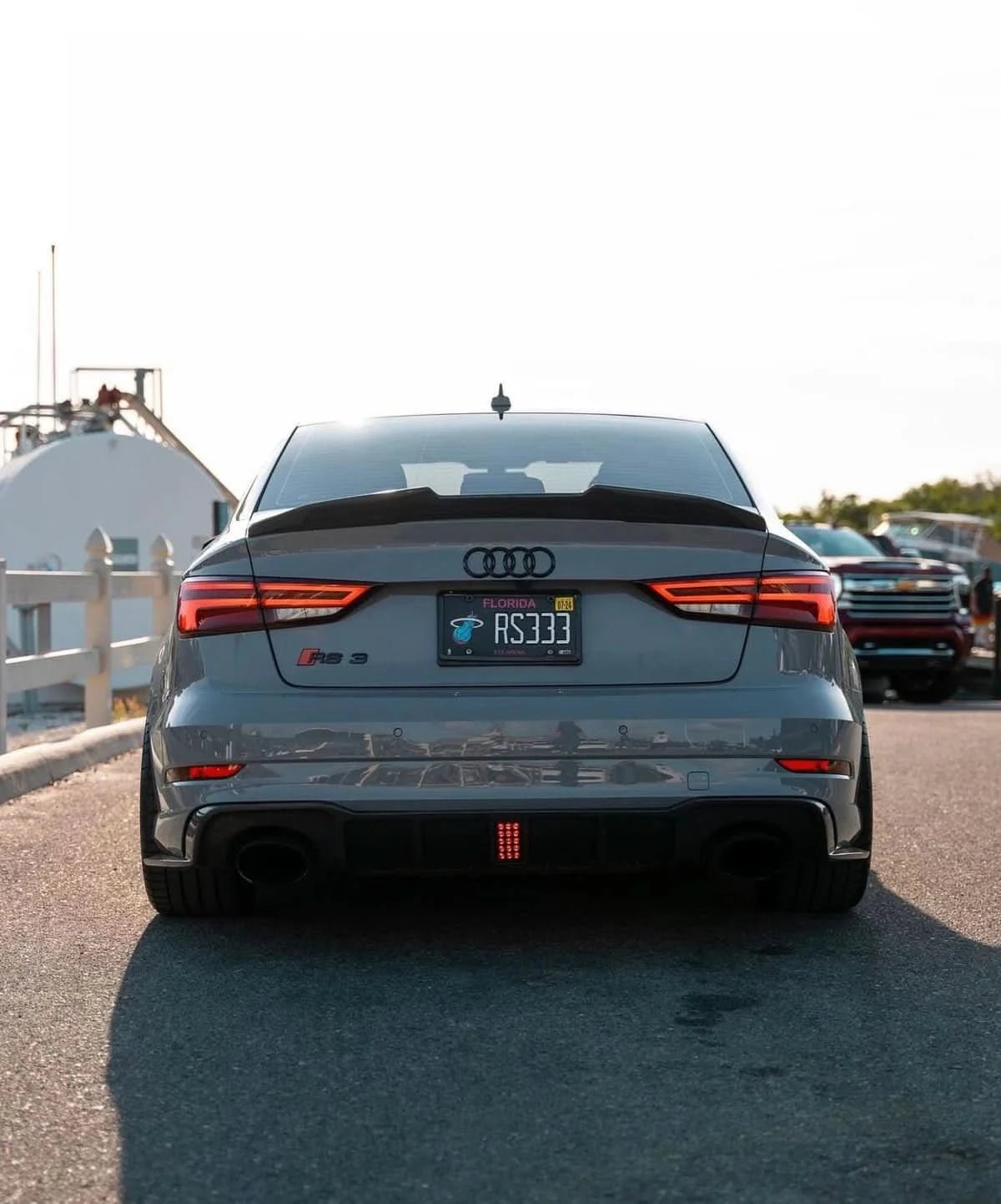 Audi S3 / RS3 – Carbon Fiber Rear Spoiler - Exotics Carbon Design