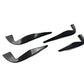 Audi TTRS – Carbon Fiber Front Bumper Canards (2018–2022) - Exotics Carbon Design