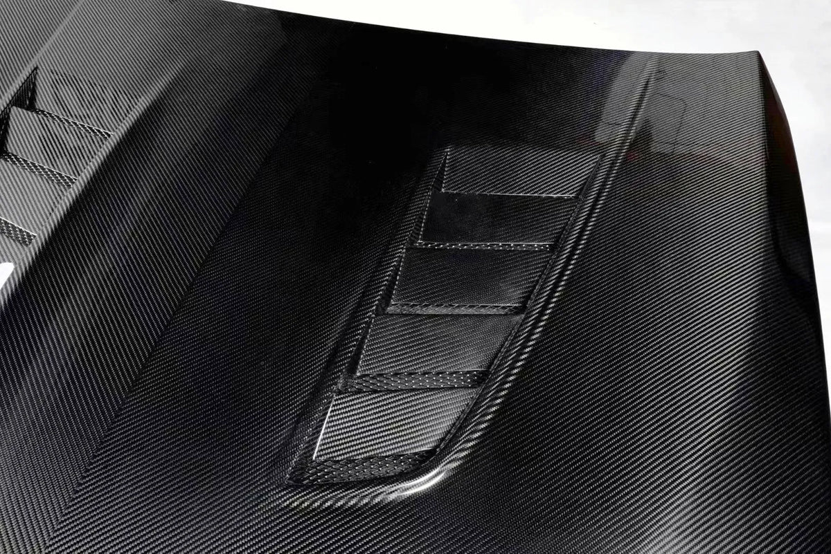 BMW F90 M5 & G30 5 Series - GTS Style Carbon Fiber Front Hood - Exotics Carbon Design