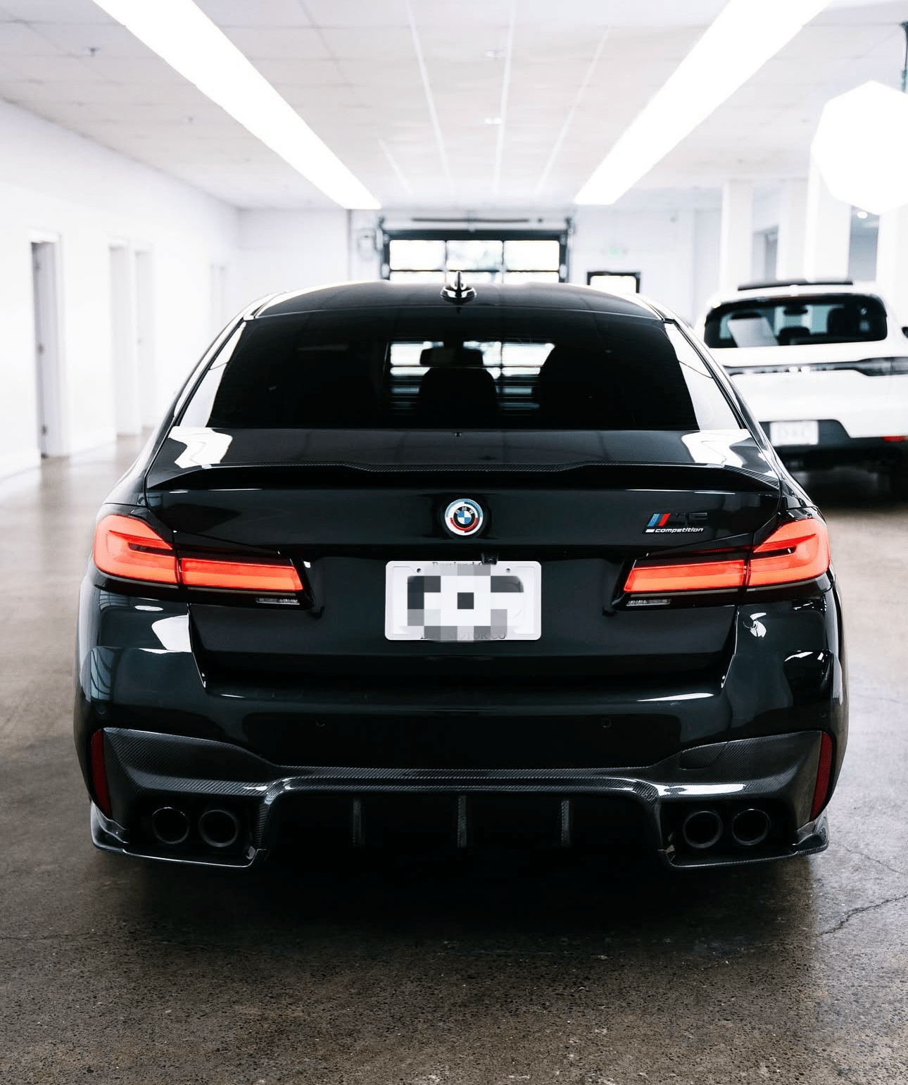 BMW F90 M5/G30 5 Series - 3D Design Carbon Fiber Rear Diffuser - Exotics Carbon Design
