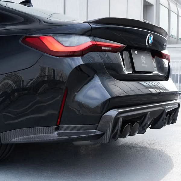 BMW G80 M3 / G82 G83 M4 (2021–2025) – Carbon Fiber Rear Diffuser - Exotics Carbon Design