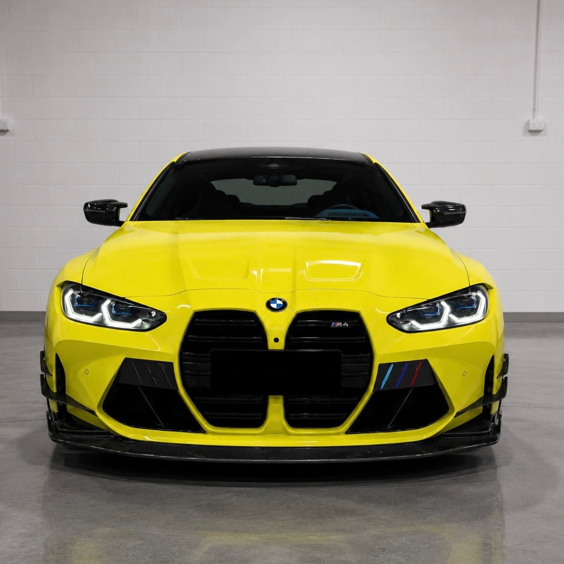 BMW G80 M3 / G82-G83 M4 MP Style Carbon Fiber Front Lip & Upper Lip Trim - Exotics Carbon Design