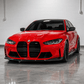 BMW G80 M3 / G82 M4 3D Style Carbon Fiber 1-Piece Front Lip - Exotics Carbon Design