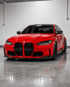 BMW G80 M3 / G82 M4 3D Style Carbon Fiber 1-Piece Front Lip - Exotics Carbon Design