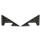 BMW G80 M3 / G82 M4 Carbon Fiber A-Pillar Triangle Cover Trim Set - Exotics Carbon Design