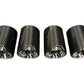BMW G80 M3 / G82 M4 Carbon Fiber Titanium Exhaust Tips - Exotics Carbon Design