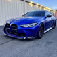 BMW G80 M3 / G82 M4 CSL Style Carbon Fiber Front Grill - Exotics Carbon Design