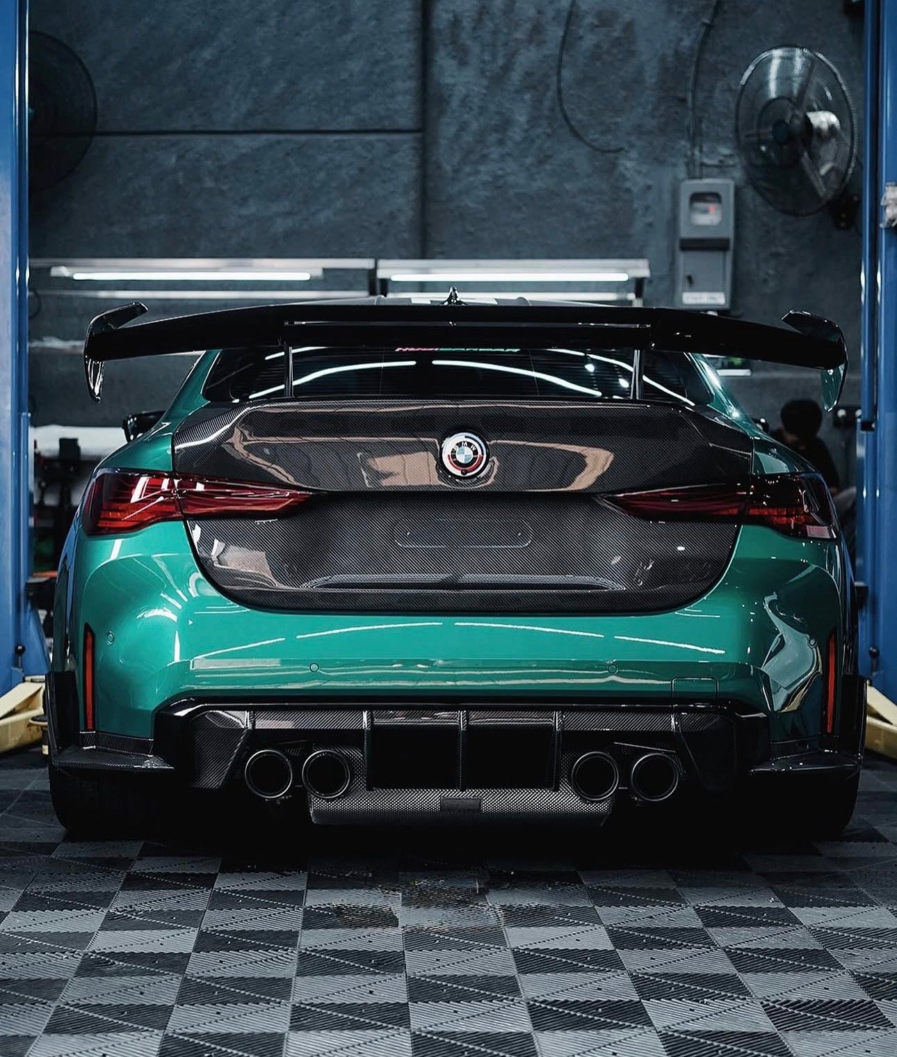 BMW G80 M3 / G82 M4 EC Design Carbon Fiber Rear Wing - Exotics Carbon Design