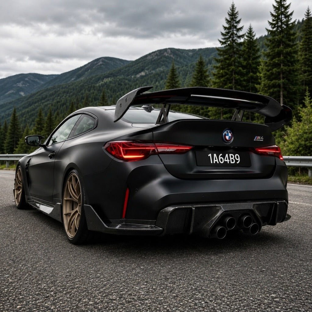 BMW G80 M3 / G82 M4 MP Style Carbon Fiber Rear Diffuser - Exotics Carbon Design
