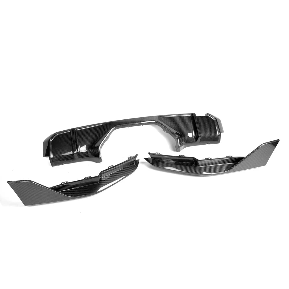 BMW G80 M3 / G82 M4 MP Style Carbon Fiber Rear Diffuser - Exotics Carbon Design