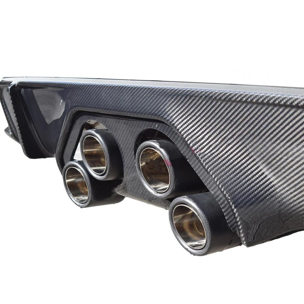 BMW G80 M3 / G82 M4 MP Style Carbon Fiber Rear Diffuser - Exotics Carbon Design