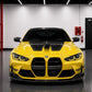 BMW G80 M3 / G82 M4 V Style Carbon Fiber Front Lip - Exotics Carbon Design