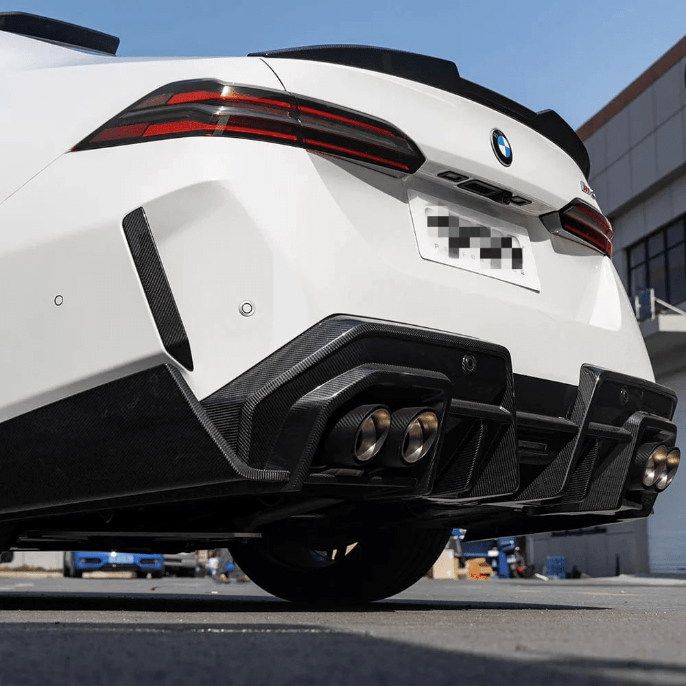 BMW G90 M5 – SQ Style Carbon Fiber Rear Diffuser - Exotics Carbon Design