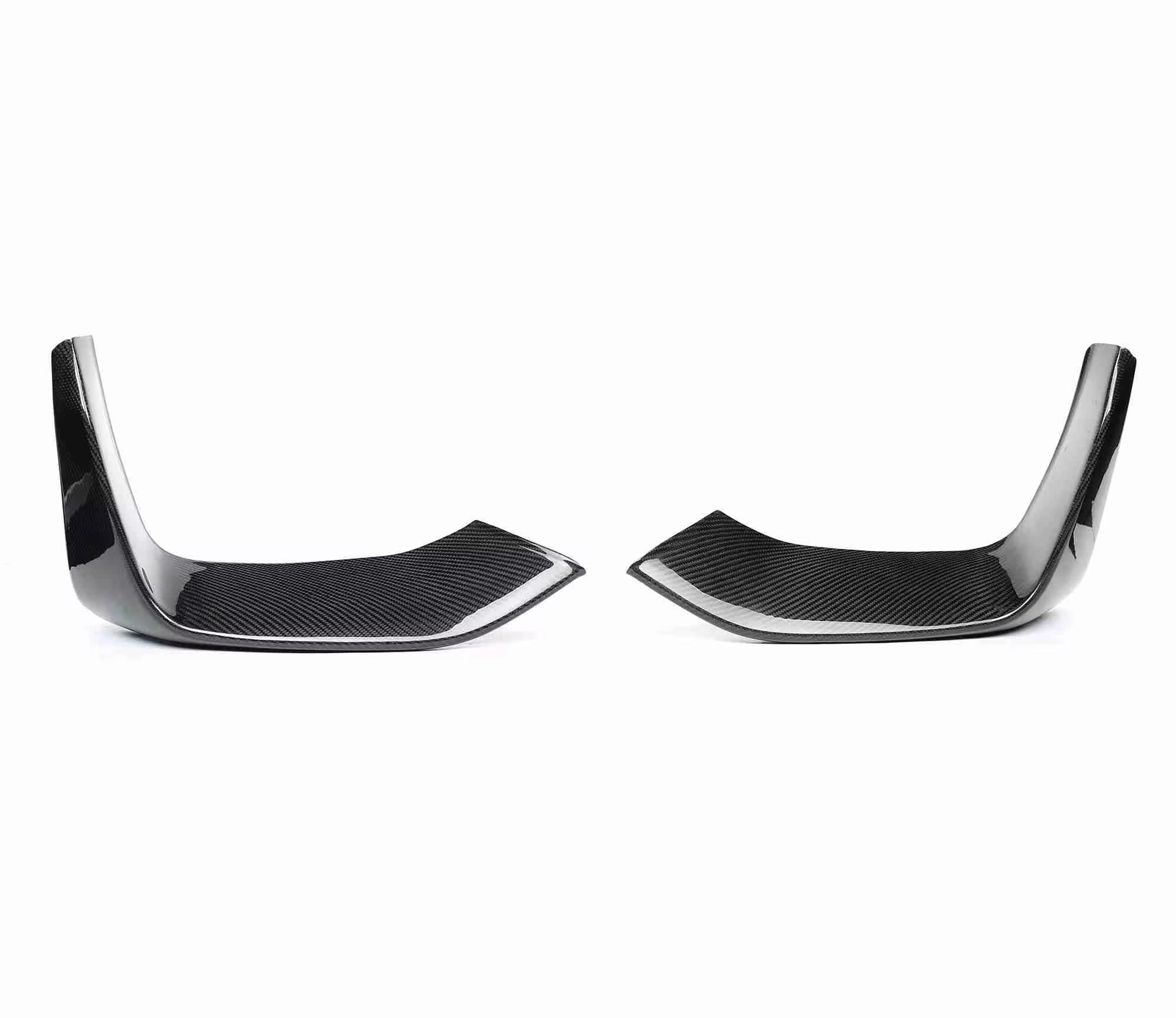 BMW M3 F80 / M4 F82 (2015–2020) – Carbon Fiber Front Bumper Splitters - Exotics Carbon Design