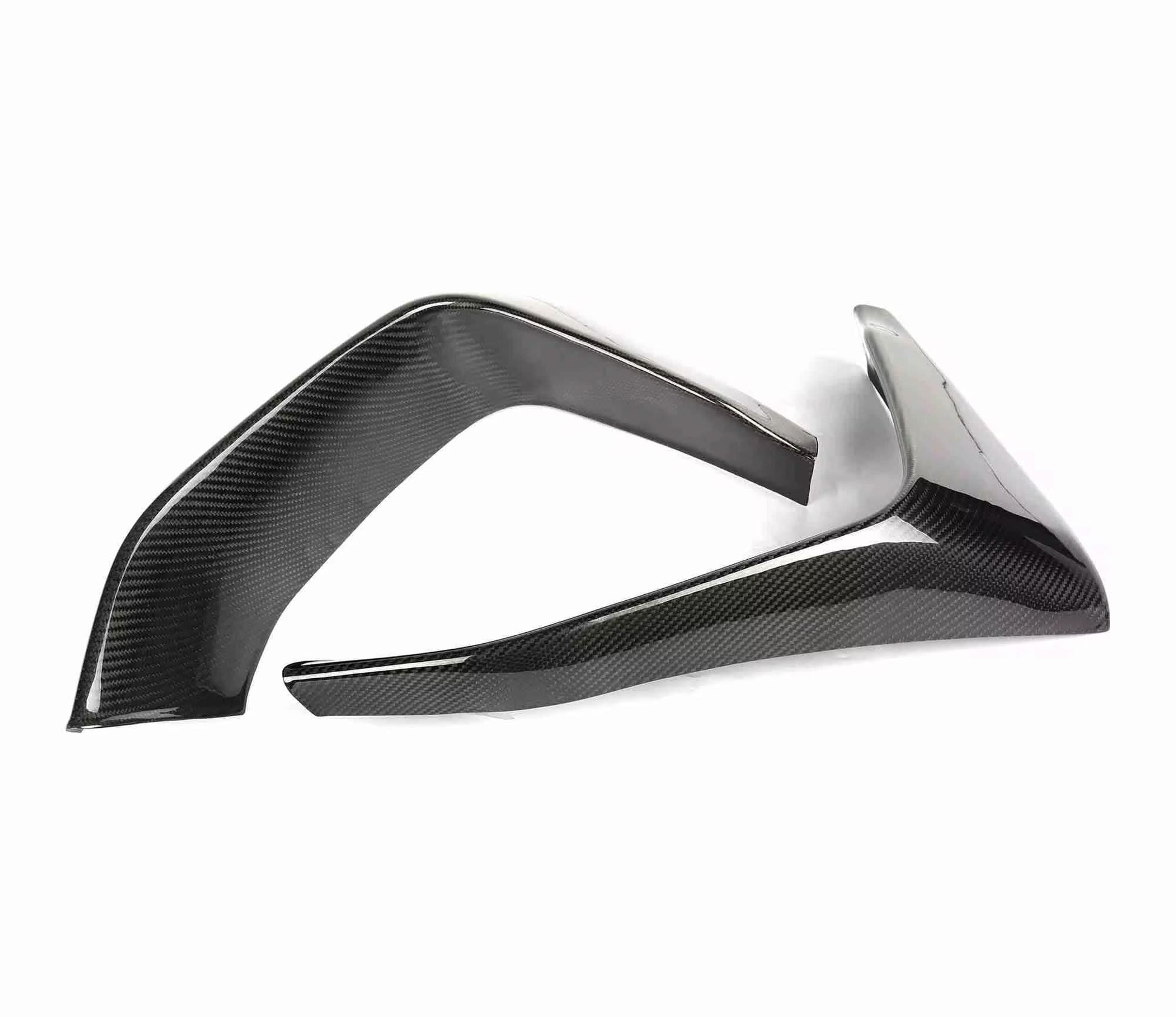 BMW M3 F80 / M4 F82 (2015–2020) – Carbon Fiber Front Bumper Splitters - Exotics Carbon Design
