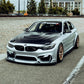 BMW M3 F80 / M4 F82 – Carbon Fiber Vented Front Hood - Exotics Carbon Design